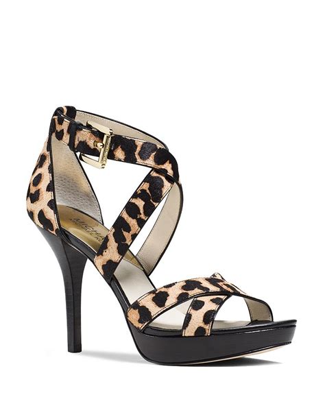 michael kors evie platform|Michael Kors Evie Calf Hair Platform Sandals .